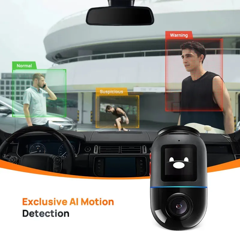 "Transform Your Drive: Dash Cam Omni X200 with 360° View & AI Motion Detection"