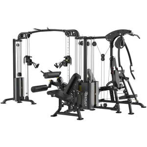 Reeplex Commercial 5 Station Multi-Gym with Leg Press