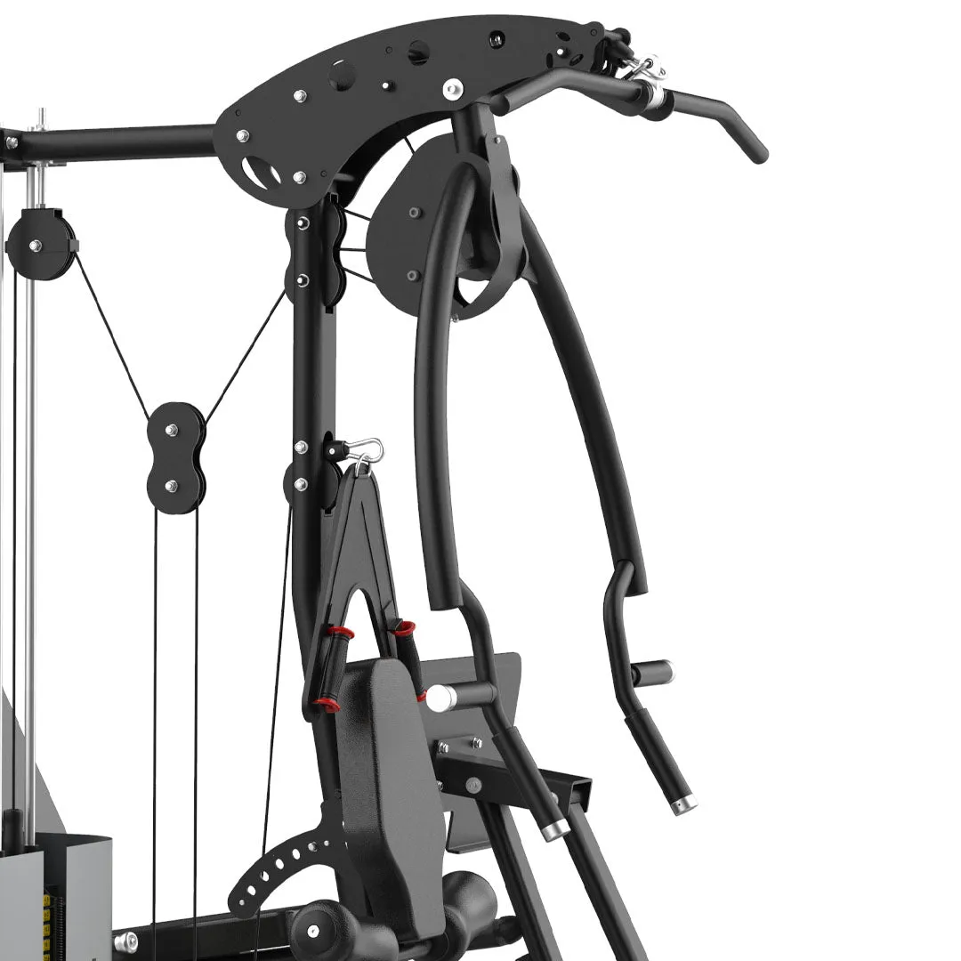 Reeplex Commercial 5 Station Multi-Gym with Leg Press