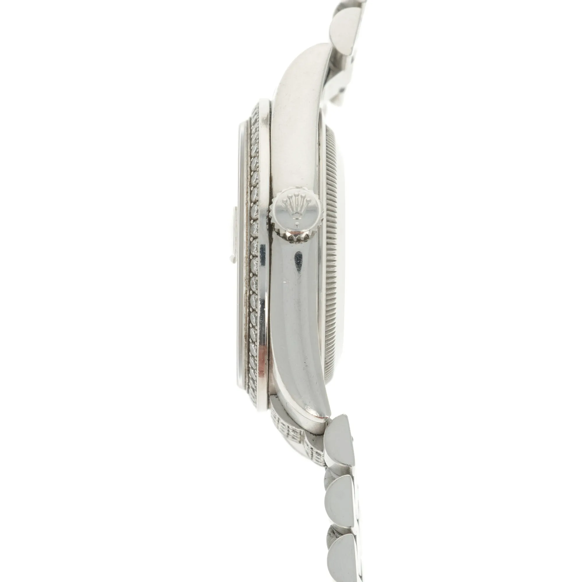 Rolex Platinum and Diamond Day-Date Ref. 118346