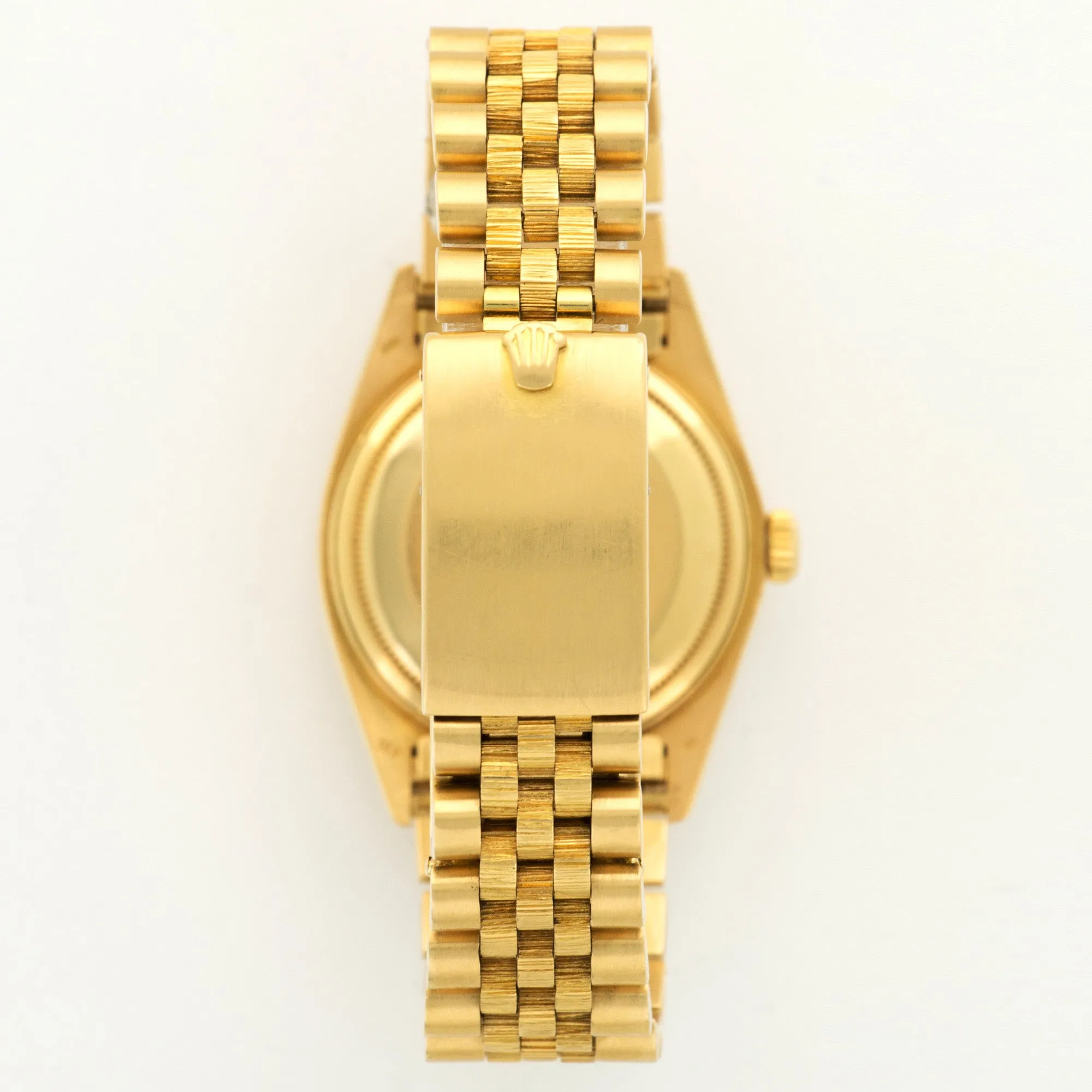 Rolex Yellow Gold Datejust Bark Watch Ref. 16078