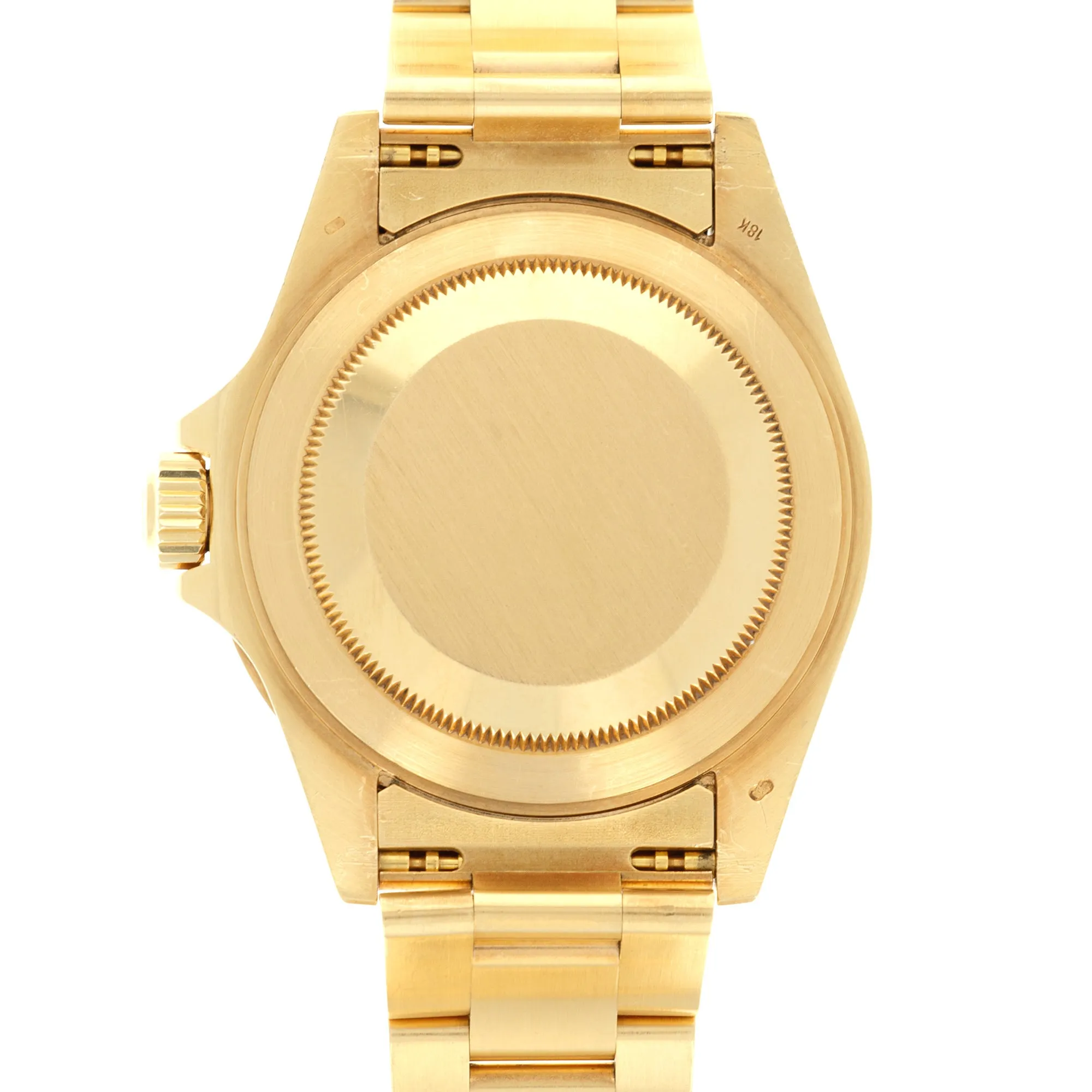 Rolex Yellow Gold Submariner Ref. 16618 with Purple Hue Dial
