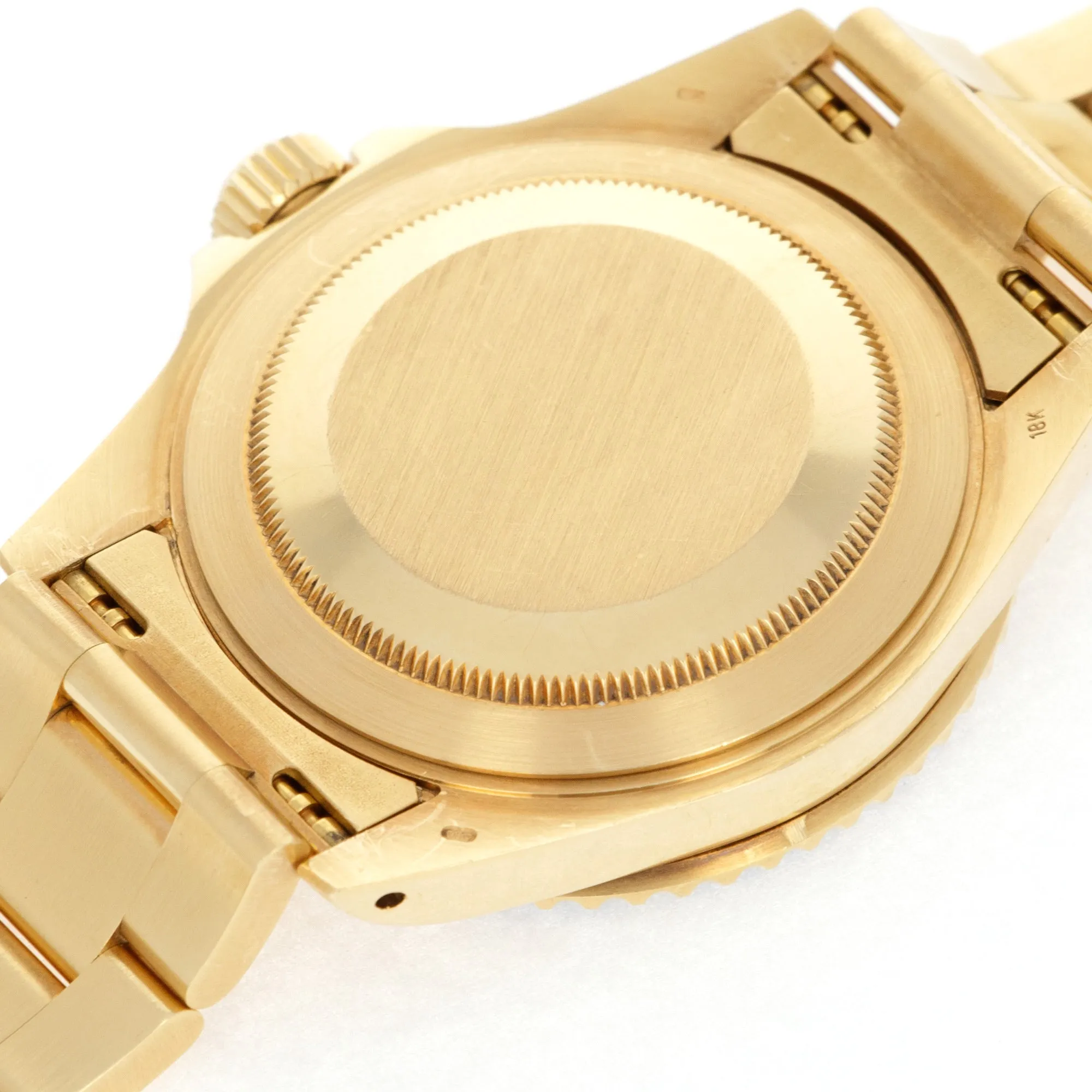 Rolex Yellow Gold Submariner Ref. 16618 with Purple Hue Dial