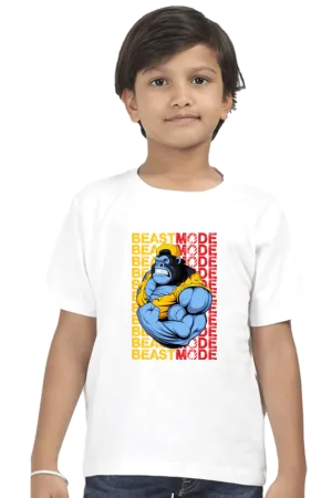 Round Neck T-Shirt (Boys) - Beast Mode (10 Colours)