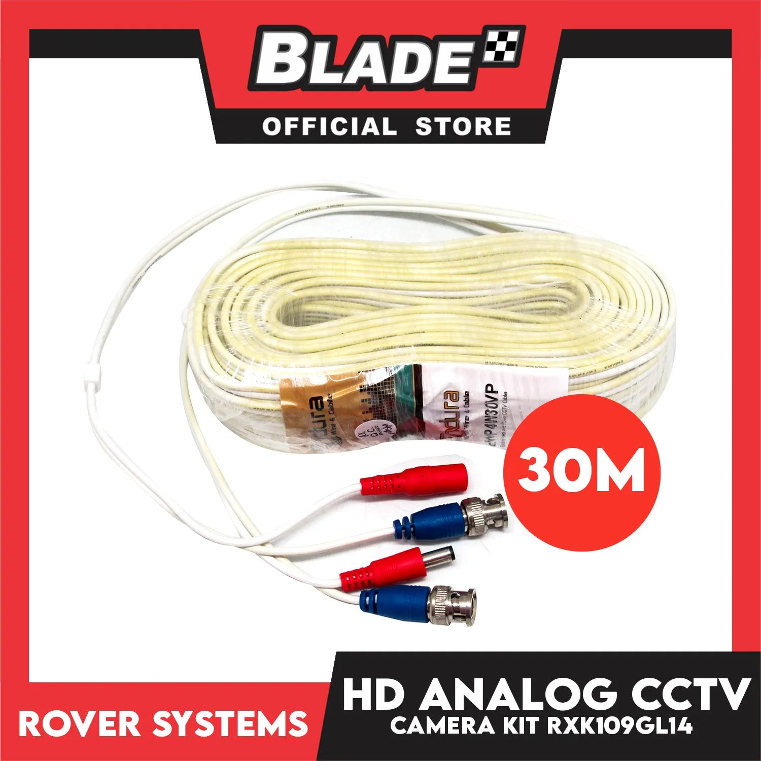 Rover Systems HD Analog CCTV Camera Kit (RXK109GLI5) XVI 2.0MP 1080P Experience Surveillance in HD