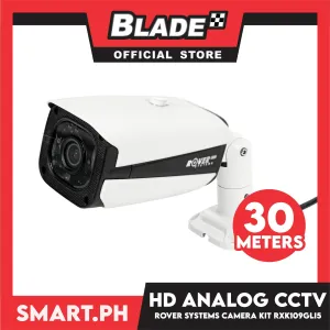 Rover Systems HD Analog CCTV Camera Kit (RXK109GLI5) XVI 2.0MP 1080P Experience Surveillance in HD