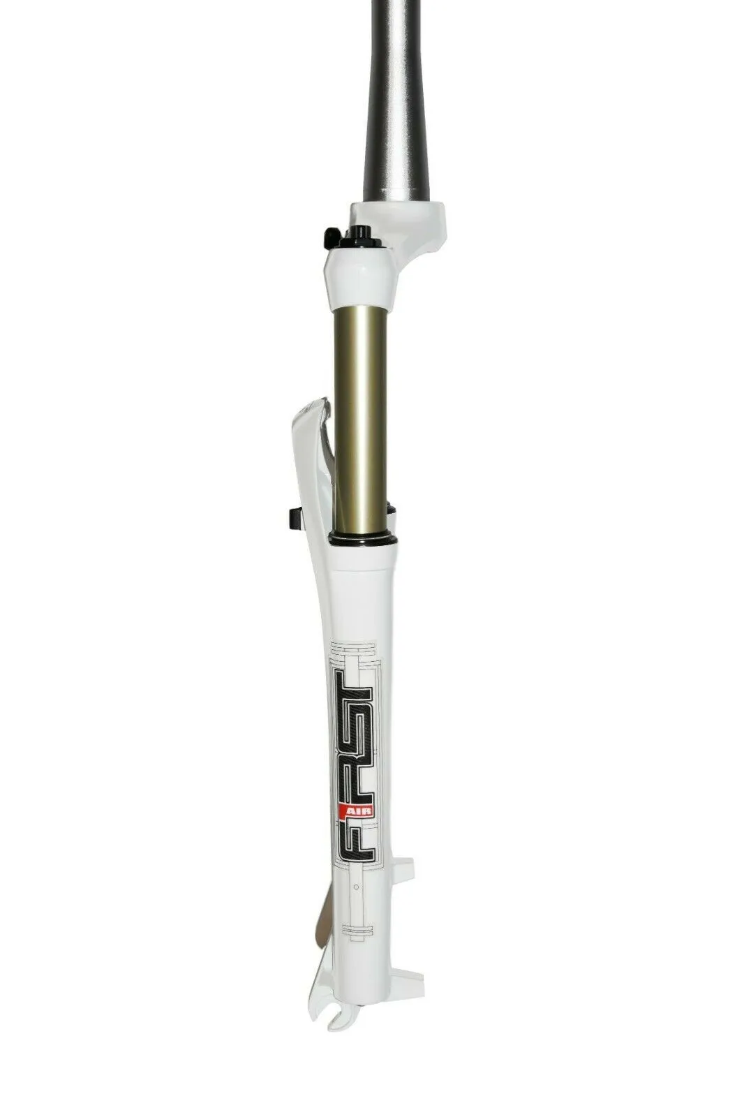 RST First 30 26" MTB Straight Air Fork - 100mm Travel - Remote Lockout - White
