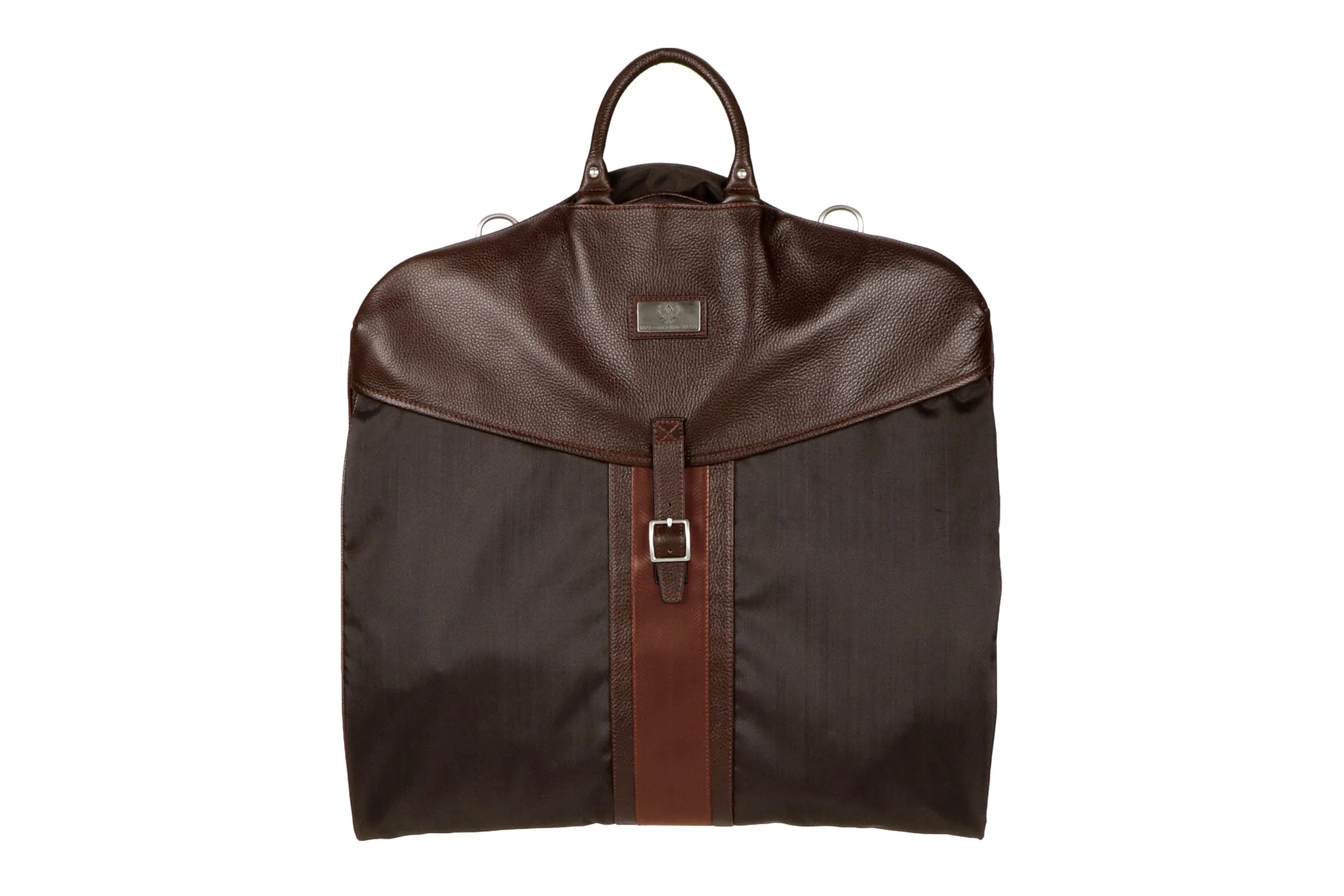 Rudyard Saddle Leather Coachman Garment Bag