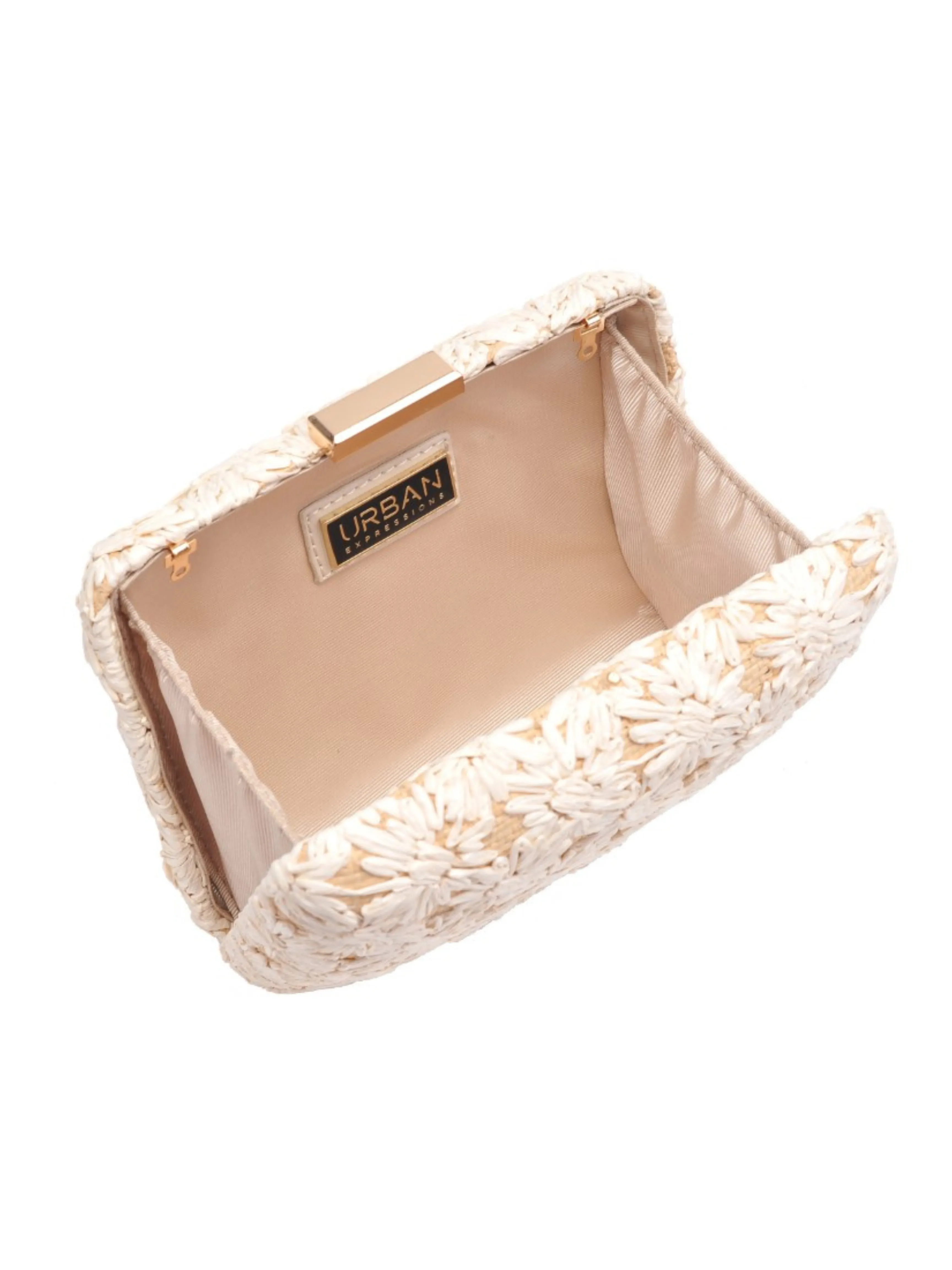 Sammi Evening Bag in Ivory