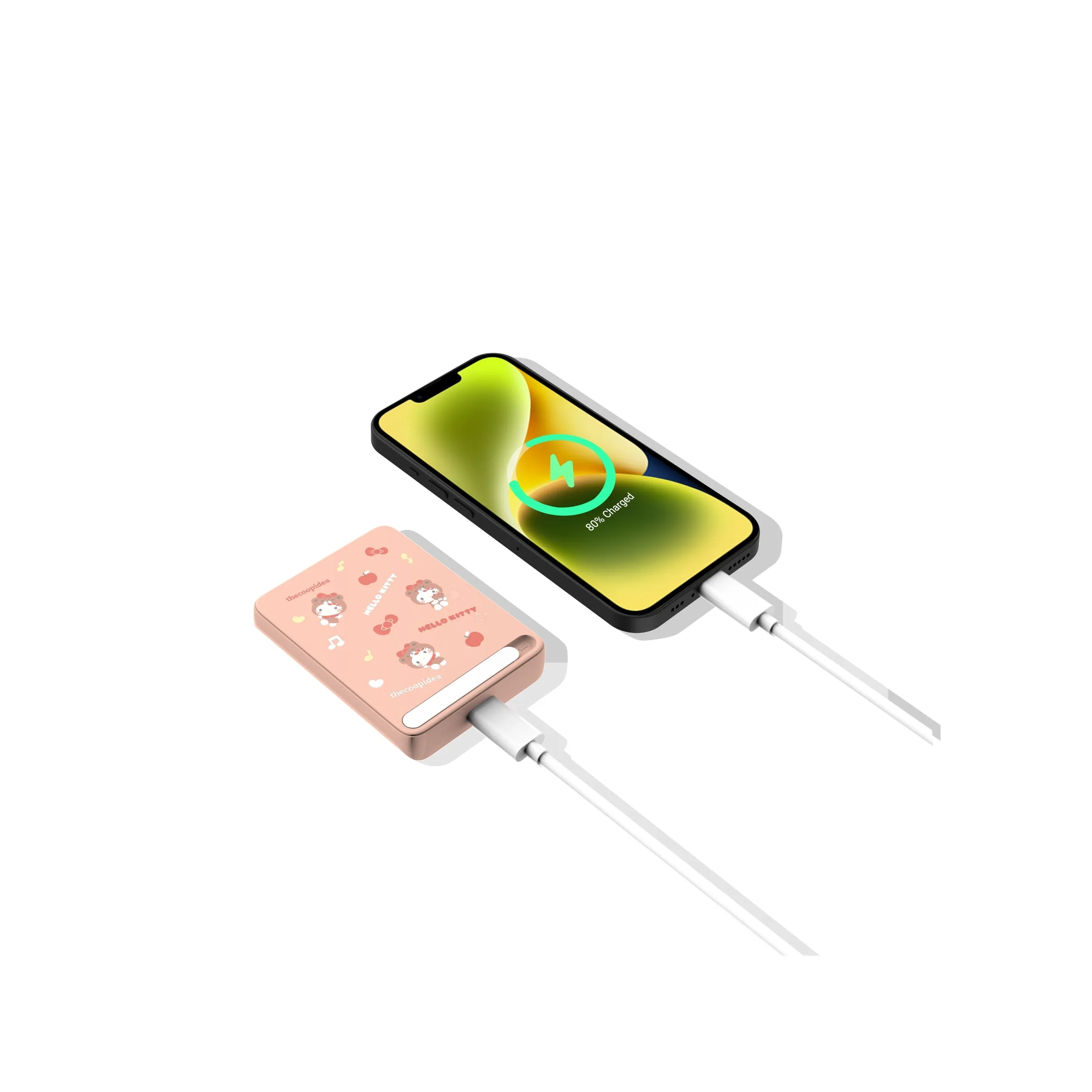 Sanrio STACK  Magnetic Wireless Powerbank - Hello Kitty