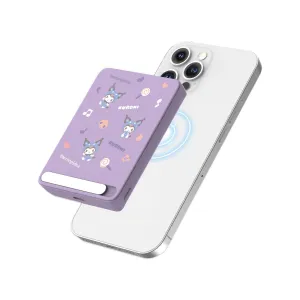 Sanrio STACK  Magnetic Wireless Powerbank - Kuromi