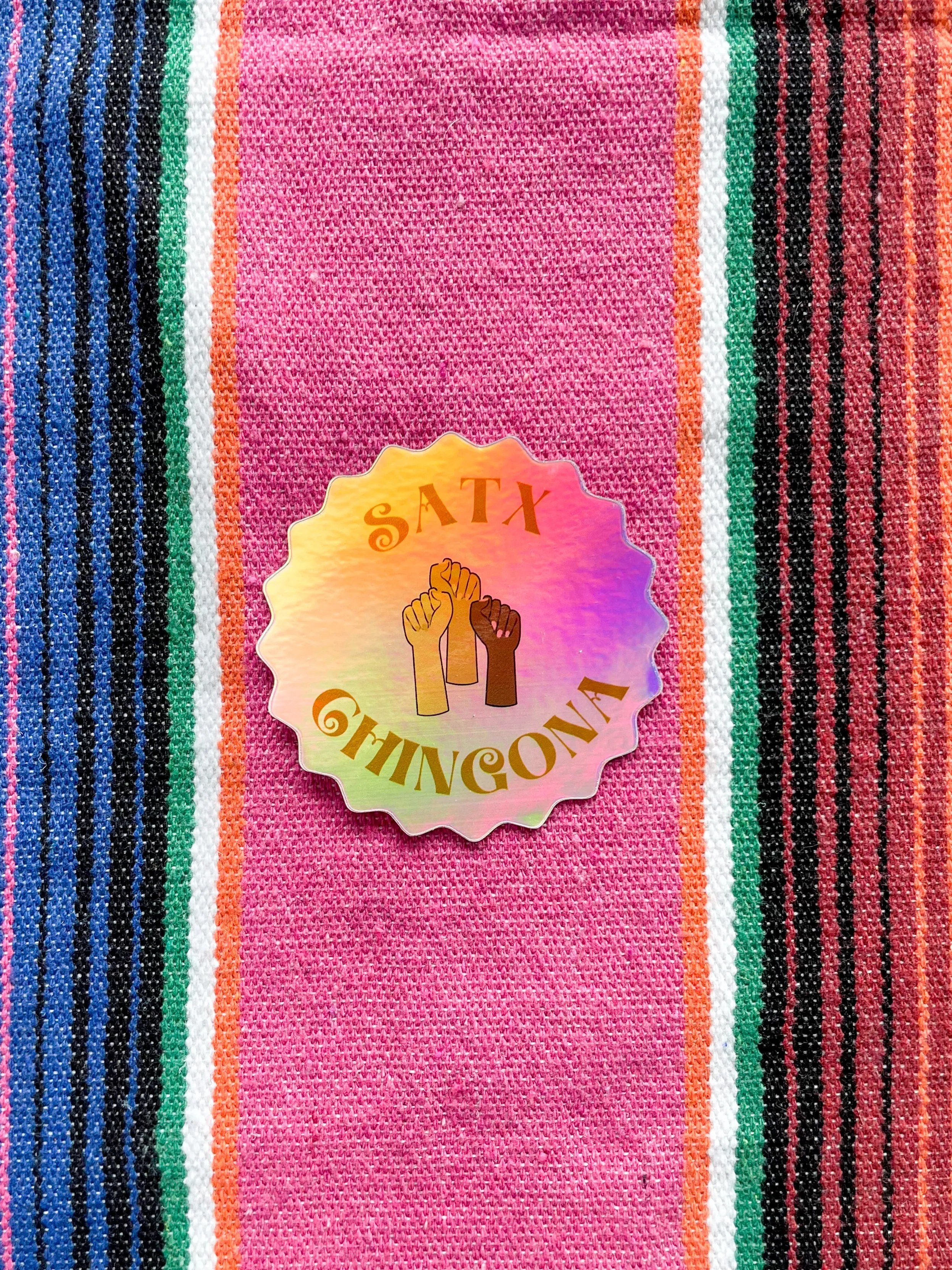 SATX CHINGONA sticker
