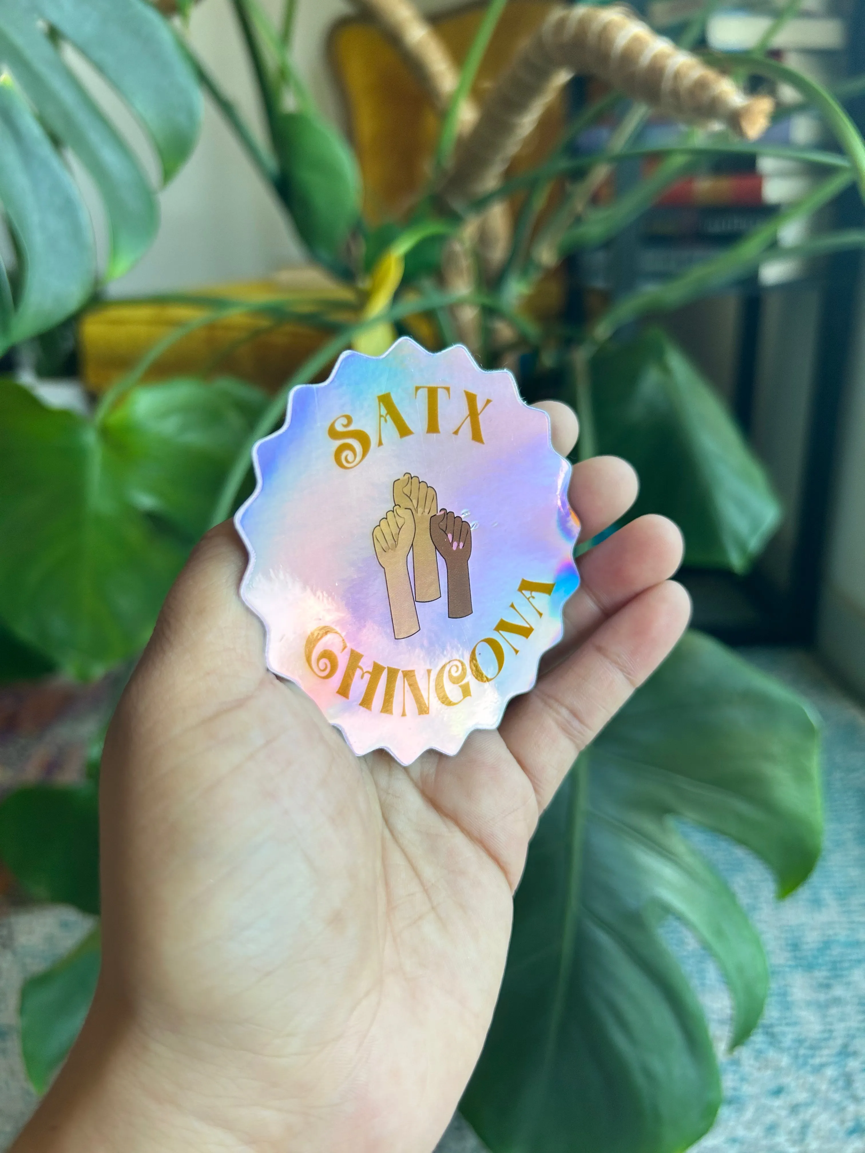 SATX CHINGONA sticker