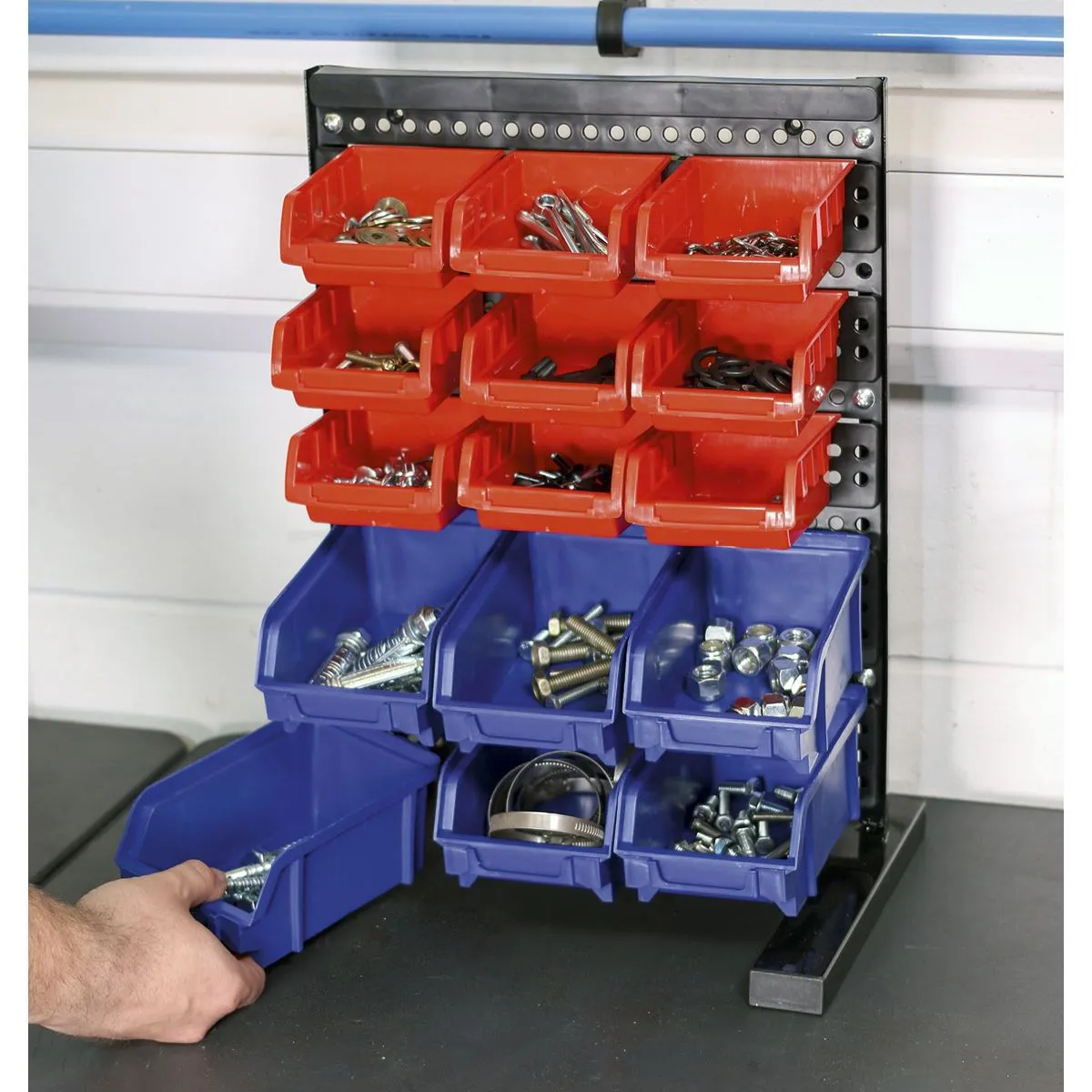 Sealey Bin Storage System Bench Mounting 15 Bin
