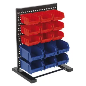Sealey Bin Storage System Bench Mounting 15 Bin