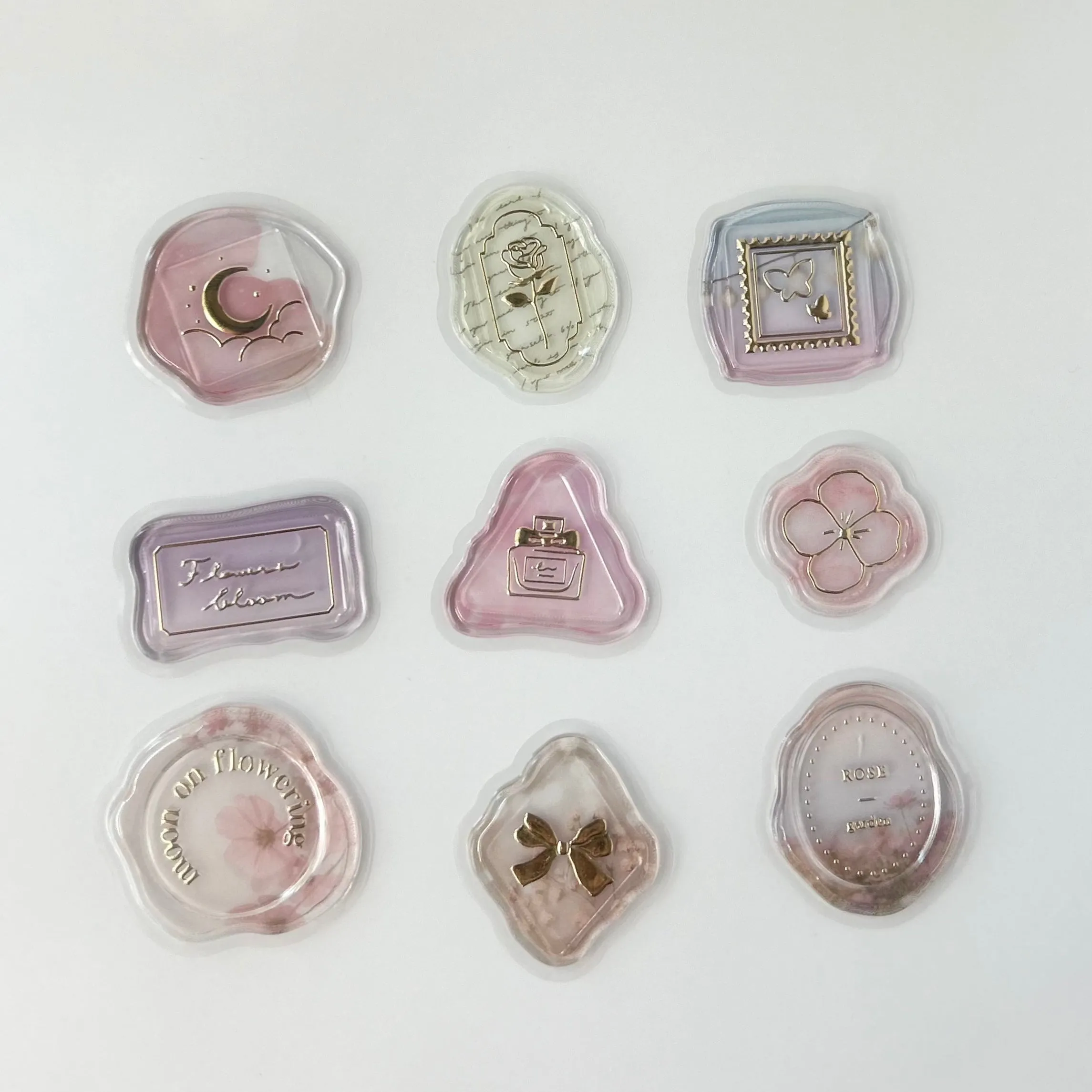 Sealing Dear Stickers Memory - Pink