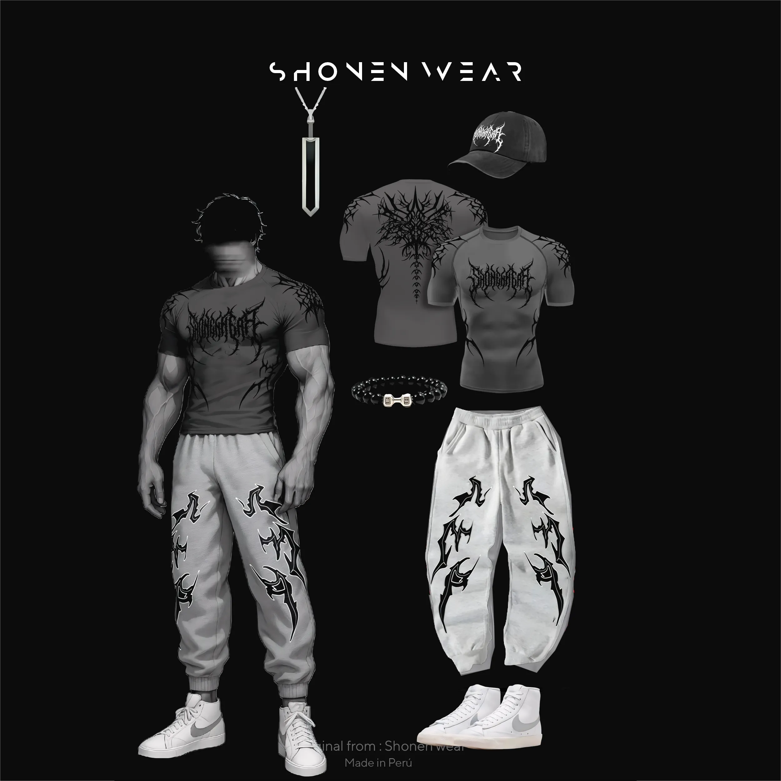 Set Combo - Grey Moonlight