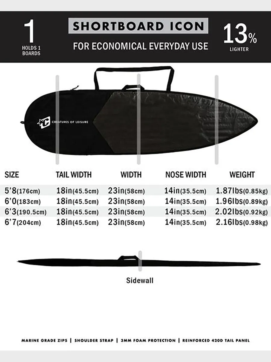 Shortboard Icon Lite