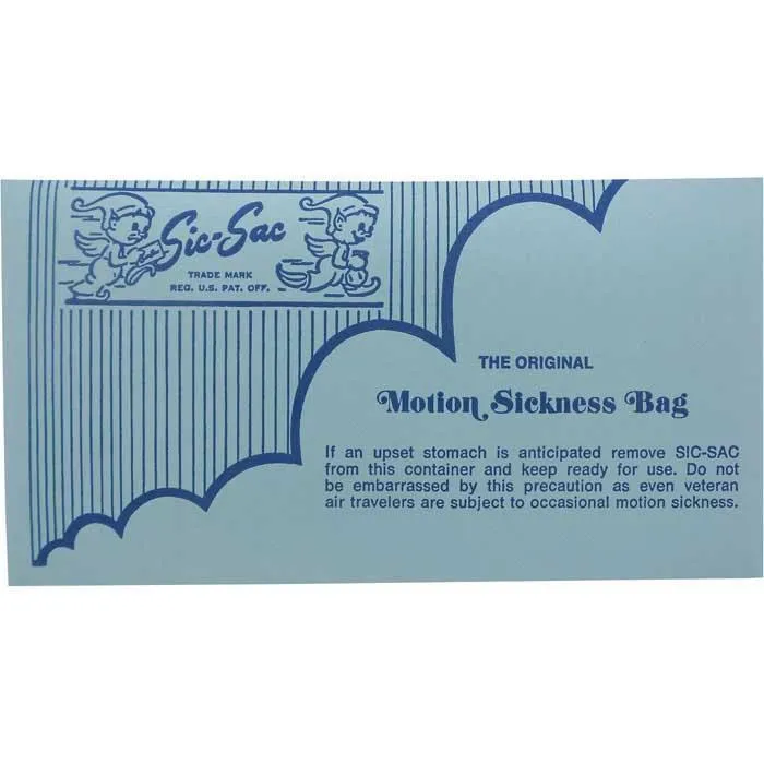 SIC-SAC Motion Sickness Bag