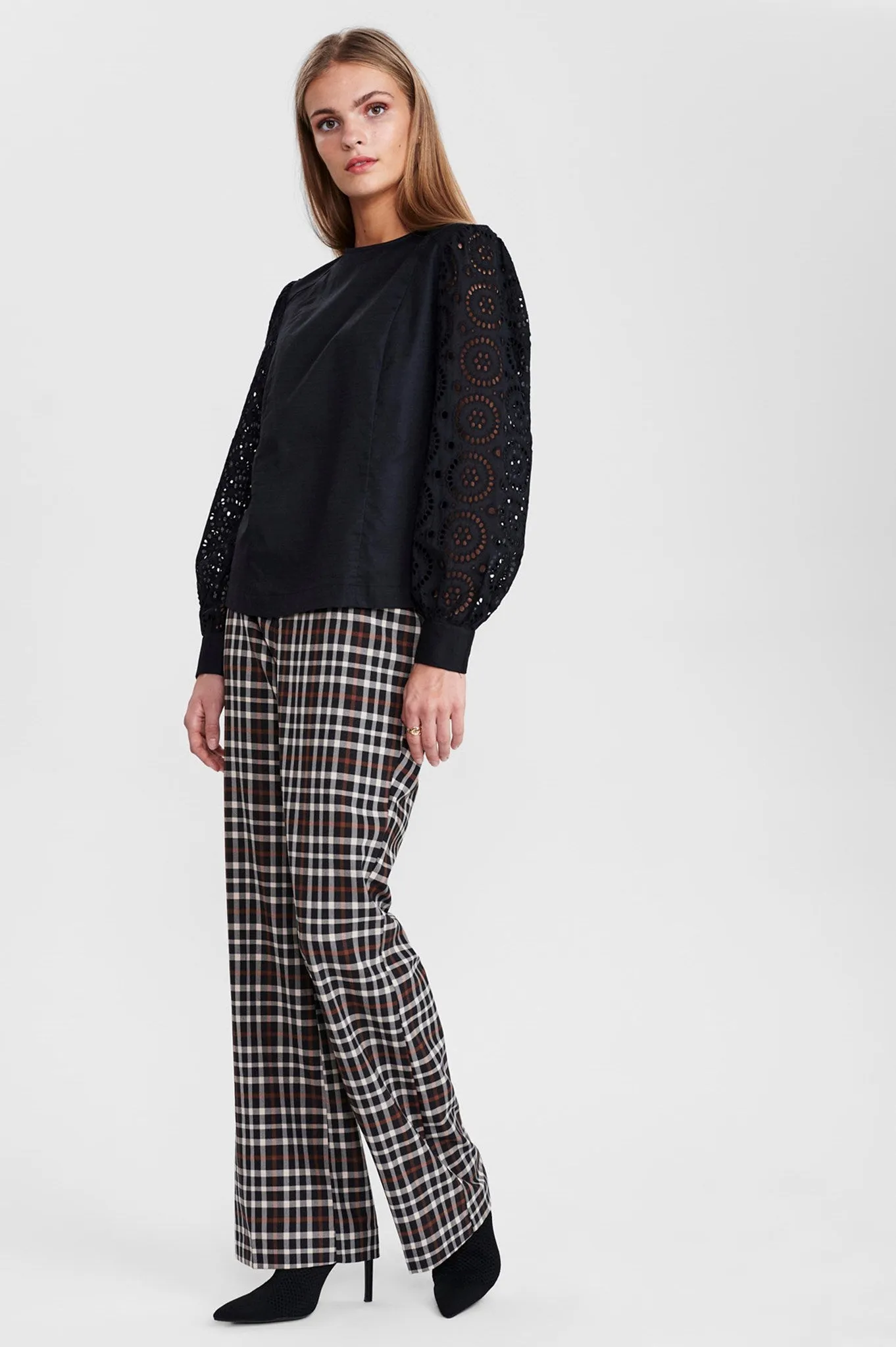 SICAMPANA BLOUSE - Caviar