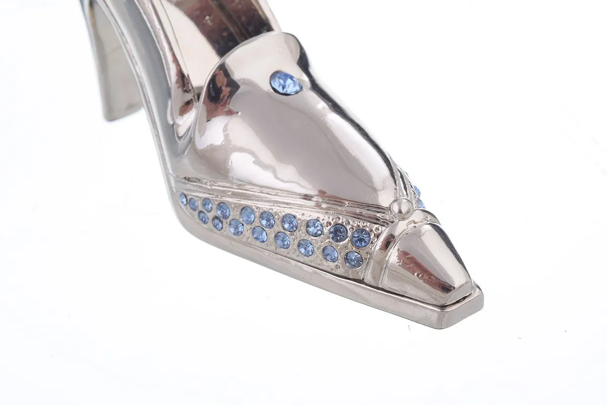 Silver Evening Shoe