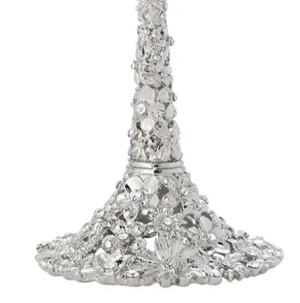 Silver Everleigh Toasting Flute Set of 2 by Olivia Riegel