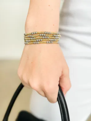Silver/Gold Ball Bracelet
