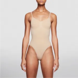 Skims nude seamless sculpt brief bodysuit