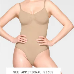 SKIMS seamless sculpt brief bodysuit size XS