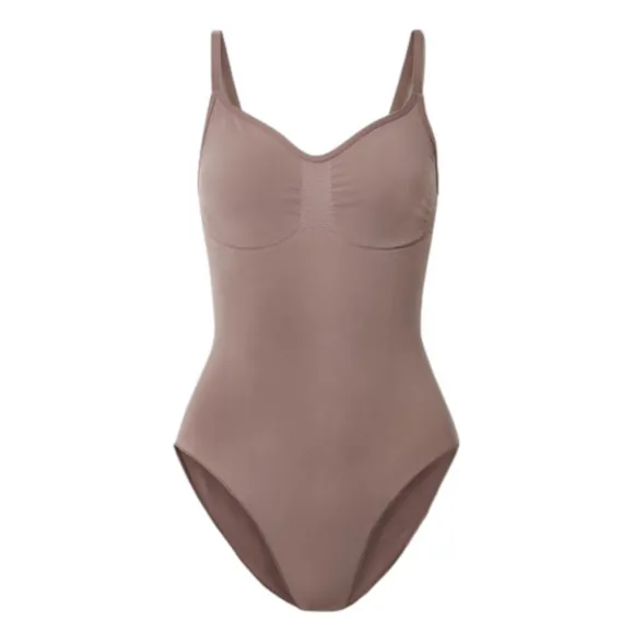 Skims XXS/XS Sculpting BODYSUIT Brief with Snaps Umber New in box