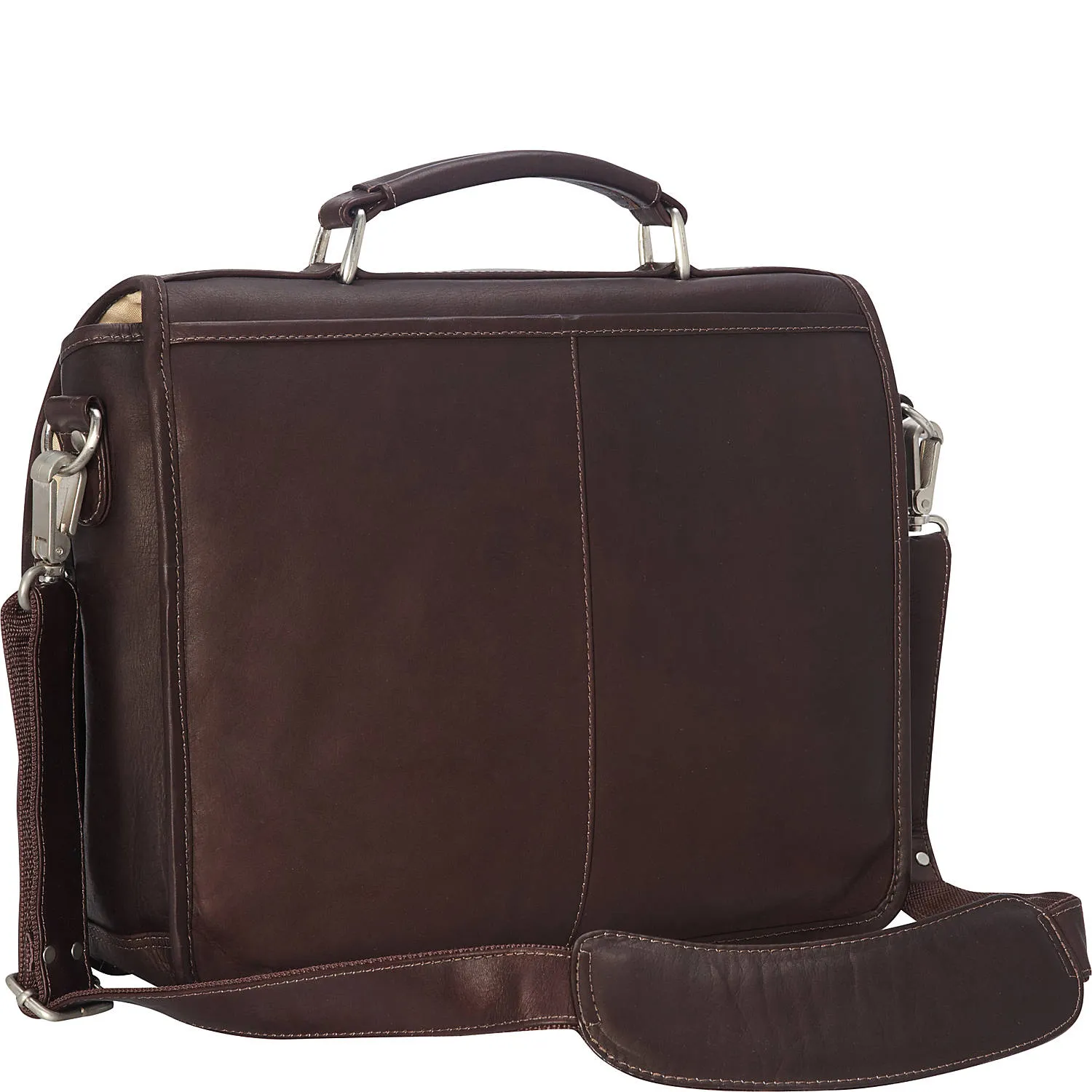 SMALL FLAP-OVER LAPTOP/TABLET BRIEF
