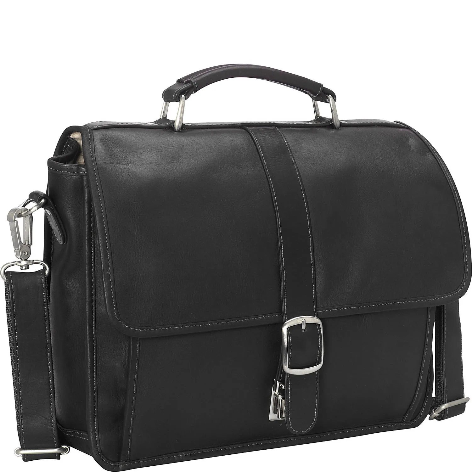 SMALL FLAP-OVER LAPTOP/TABLET BRIEF