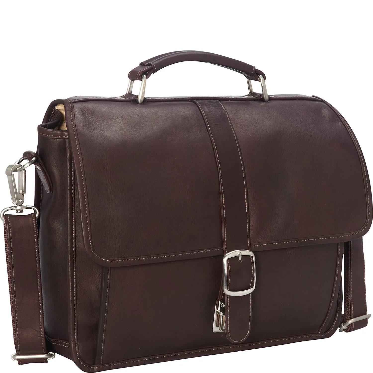 SMALL FLAP-OVER LAPTOP/TABLET BRIEF