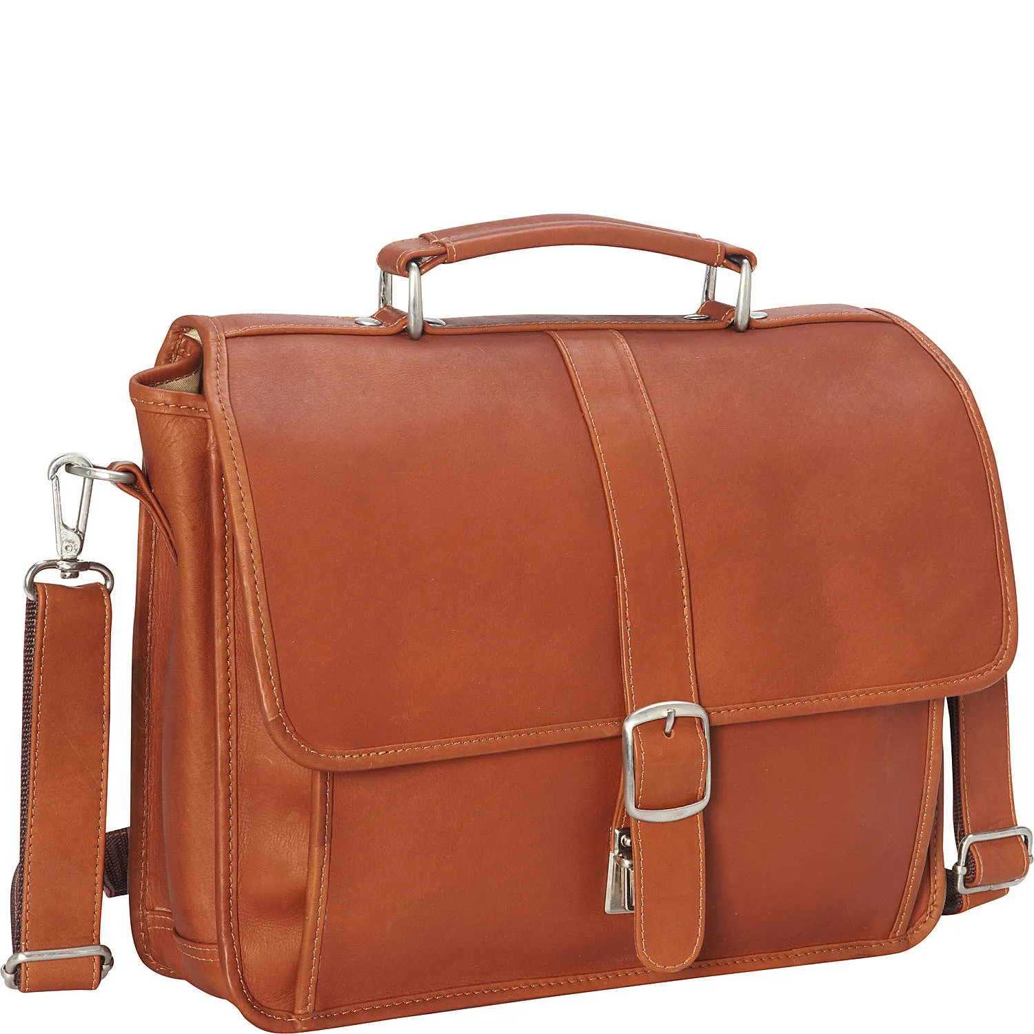SMALL FLAP-OVER LAPTOP/TABLET BRIEF