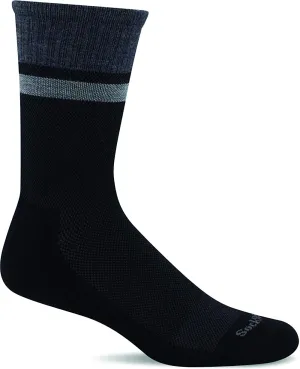 Sockwell Men's Foothold Crew Moderate Graduated Compression Sock