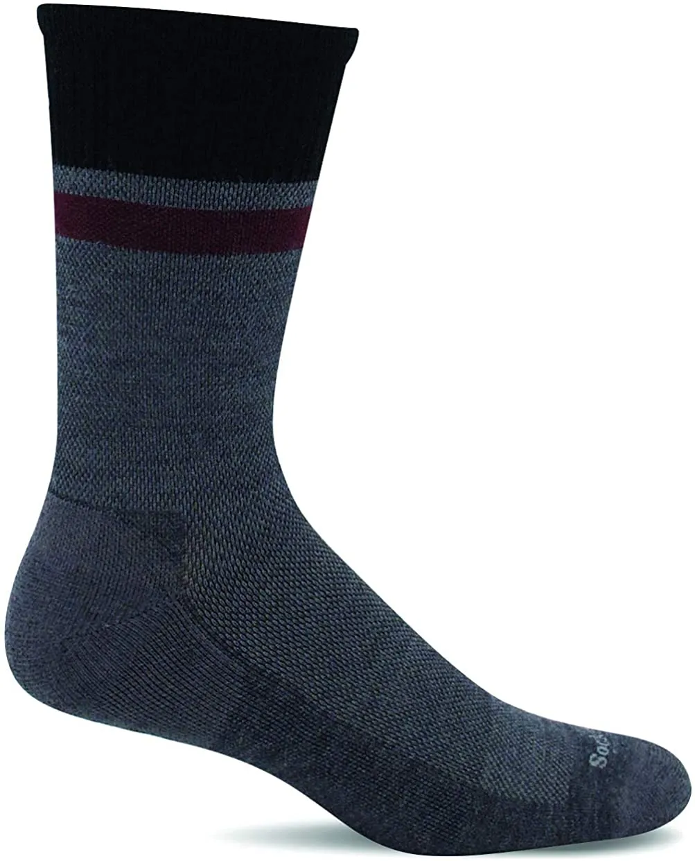 Sockwell Men's Foothold Crew Moderate Graduated Compression Sock