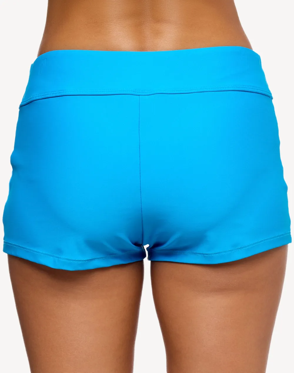 Solid Jump Start Swim Short Bikini Bottom