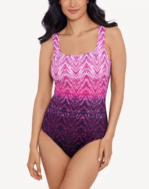 Sonic Waves Scoop Tank One Piece