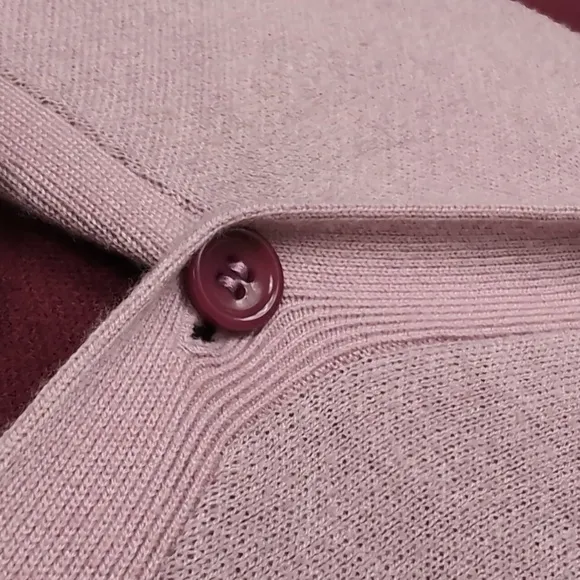 Splendid Star Patterned Pink Sweater Womens XL Pink Cardigan