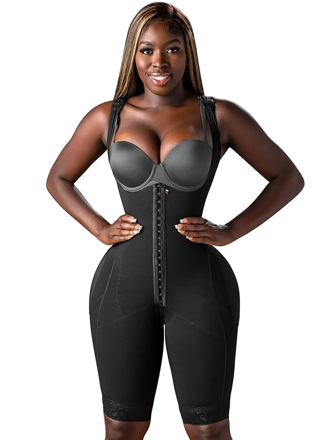 Stage 1 Faja Colombiana for Wide Hips and Booty | Open Bust