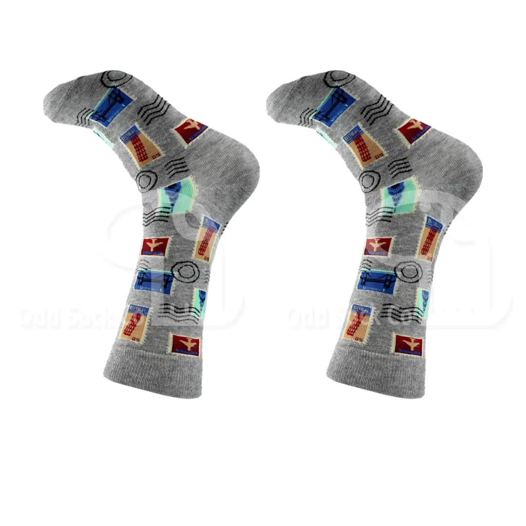 Stamp Collection Socks