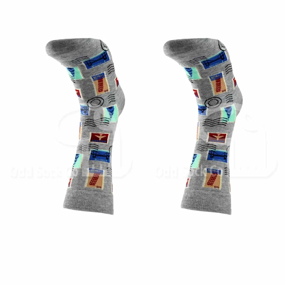 Stamp Collection Socks