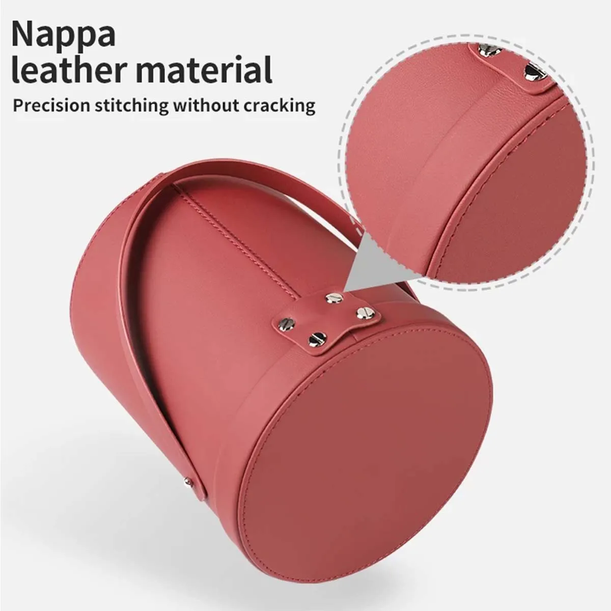 Storage Box Trash Can, Custom Logo For Your Cars, Portable Collapsible Car Trash Can, Leather Waterproof Small Mini Car Garbage Can Waste Basket, Car Accessories MS15989