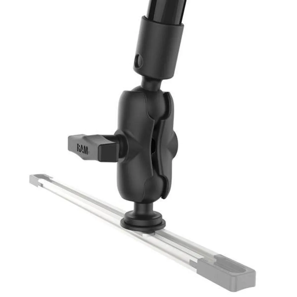 Suport camera video pe barca Ram Tough-Pole™ 22" cu prindere pe sina