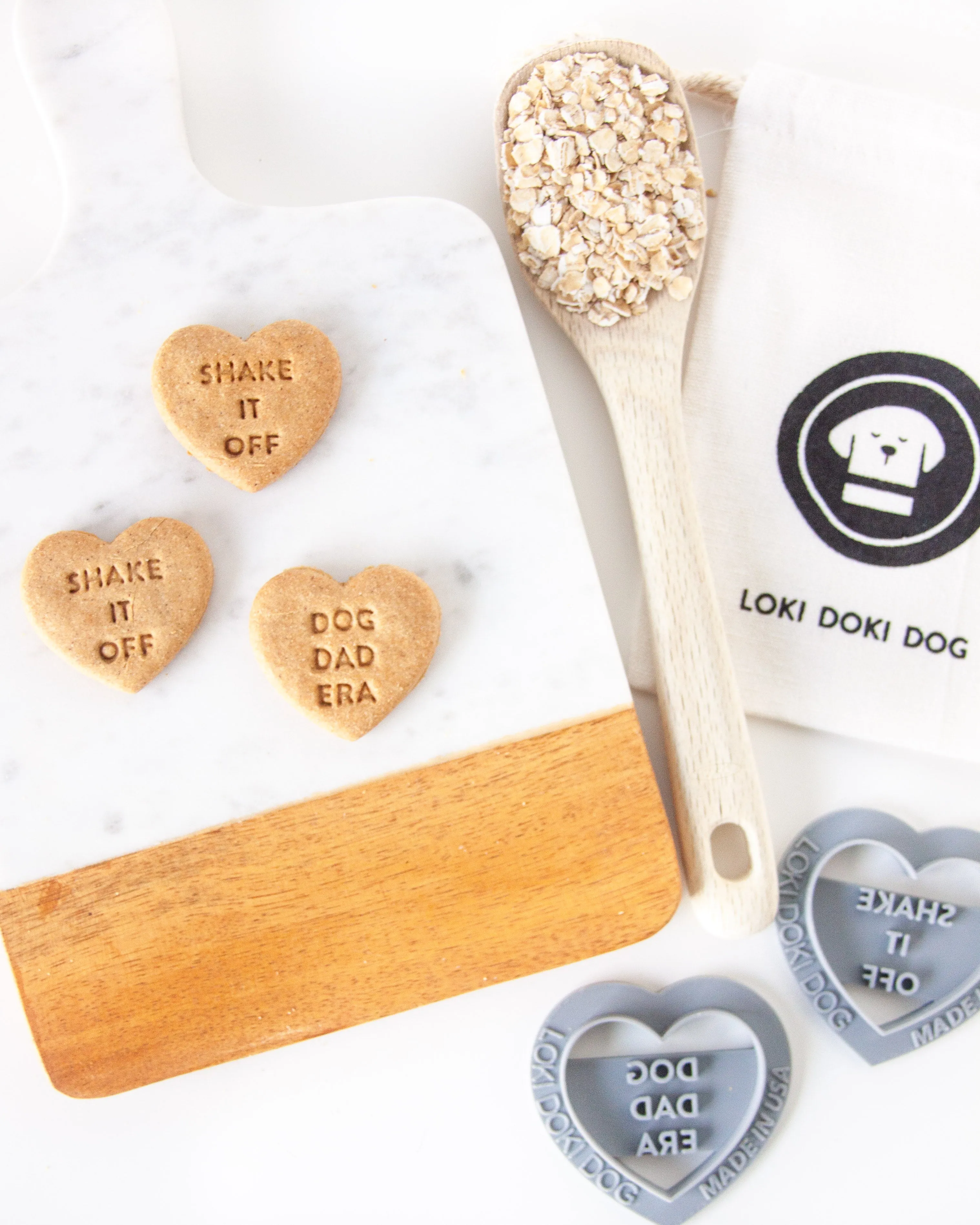 Swiftie Inspired Conversation Hearts - Dog Biscuit Cookie Cutters