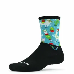 Swiftwick Vision Fa La Llama Limited Edition Crew Socks