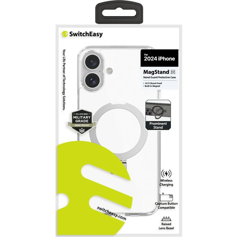 SwitchEasy MagStand M Stand Guard Protective Case for iPhone 16 case
