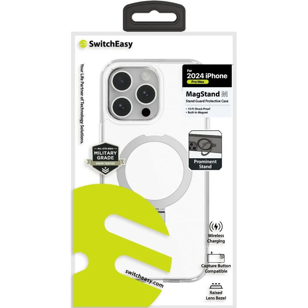 SwitchEasy MagStand M Stand Guard Protective Case for iPhone 16 case