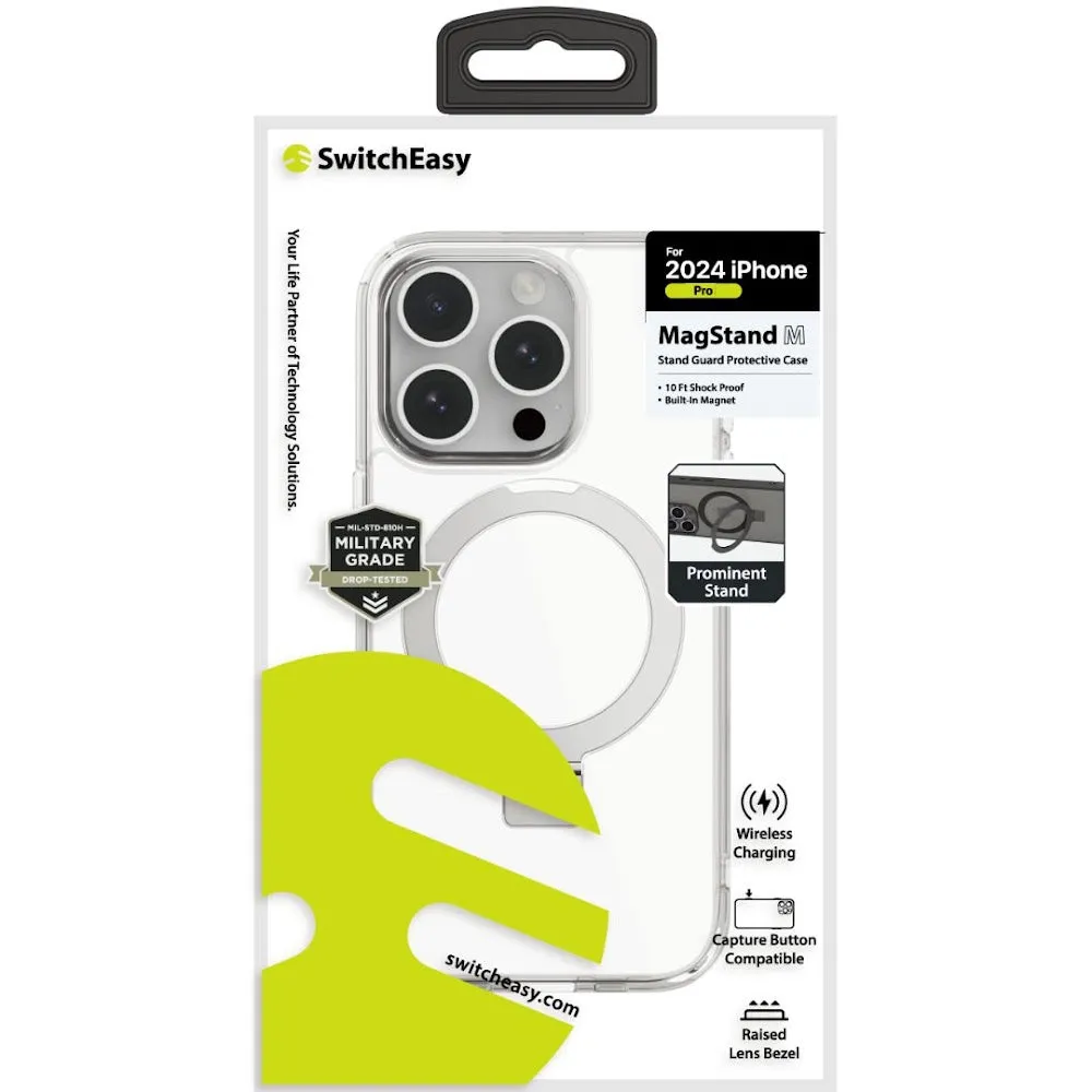 SwitchEasy MagStand M Stand Guard Protective Case for iPhone 16 case