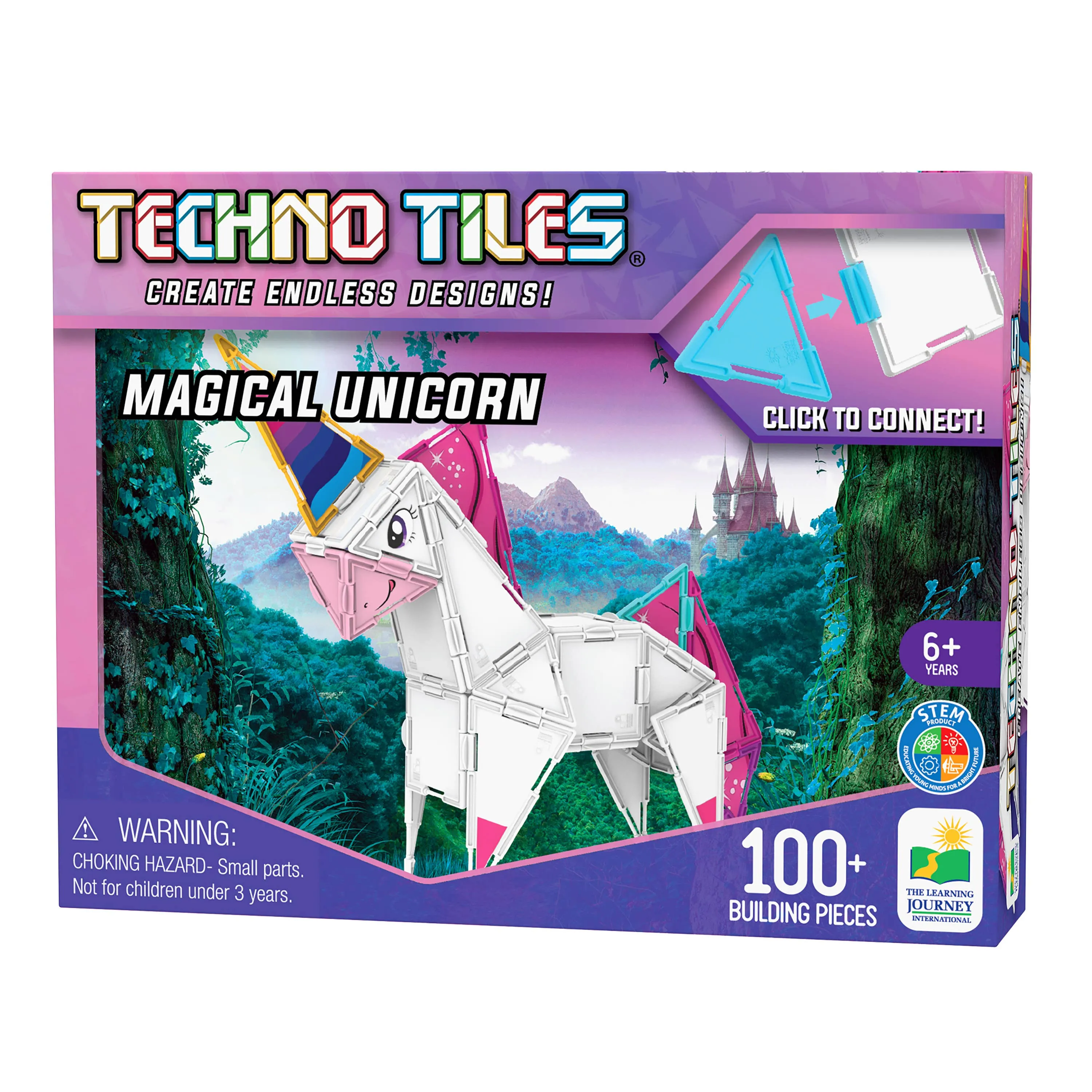 Techno Tiles: Magical Unicorn (100  pcs)